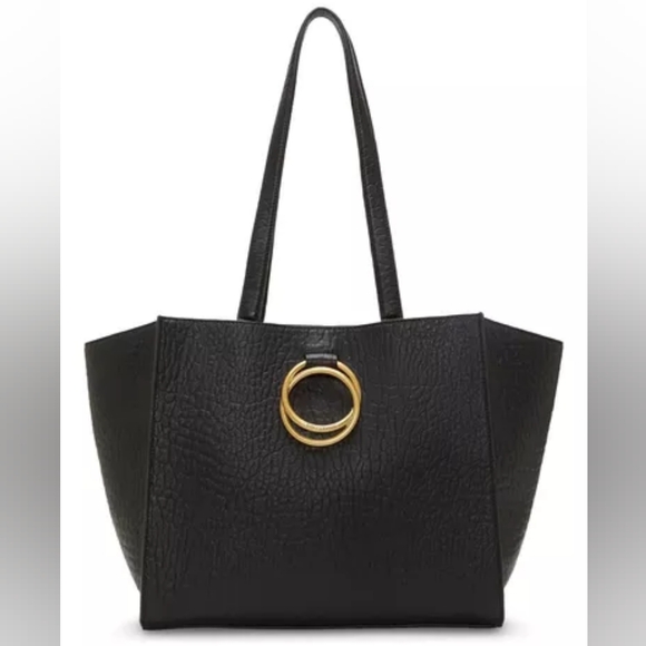Authentic Vince Camuto Livy Large Tote (Black) - Picture 2 of 13